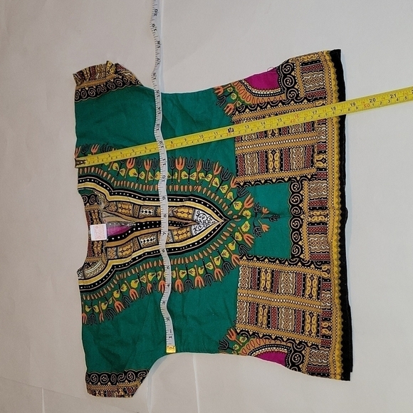 BOYS AFRICAN PRINT DASHIKI MATCHING SET - Picture 3 of 8